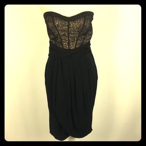 Jessica simpson  strapless dress